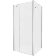 Душевой уголок New Trendy New Soleo Chrome 90x100 K-0694 профиль Хром стекло прозрачное