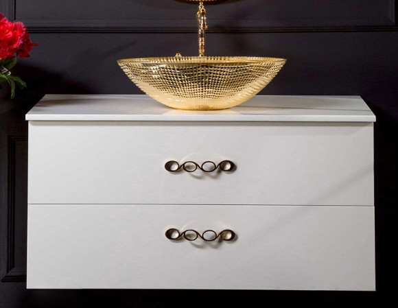 Тумба под раковину Boheme Armadi Art NeoArt 110 831-110-WH подвесная White