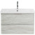 Тумба под раковину BelBagno 80 ALBANO-CER-800-2C-SO-RVB подвесная Rovere Vintage Bianco