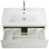 Тумба под раковину BelBagno 80 ALBANO-CER-800-2C-SO-RVB подвесная Rovere Vintage Bianco