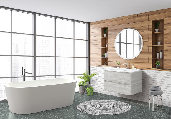 Тумба под раковину BelBagno 80 ALBANO-CER-800-2C-SO-RVB подвесная Rovere Vintage Bianco
