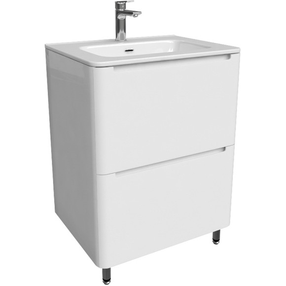 Тумба с раковиной Iddis Edifice 60 EDI60WFi95K Белая