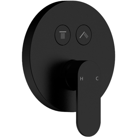 Душевая система AQUAme AQM8402MB Черная матовая Душевая система AQUAme AQM8402MB Черная матовая
