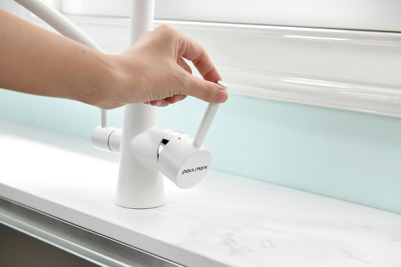 Смеситель для кухни Paulmark Siegen Si213111-431TW Белый