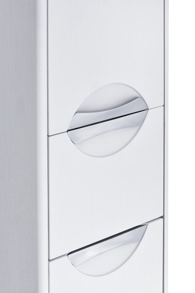 Шкаф пенал Aquaton Сильва 32 R 1A215603SIW7R подвесной с бельевой корзиной Дуб полярный Шкаф пенал Aquaton Сильва 32 R 1A215603SIW7R подвесной с бельевой корзиной Дуб полярный