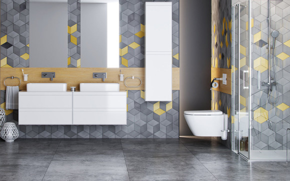 Шкаф пенал Excellent Finli 40 MLEX.1201.400.WHWH подвесной Белый глянец