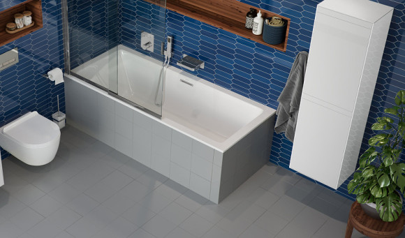 Шкаф пенал Excellent Finli 40 MLEX.1201.400.WHWH подвесной Белый глянец