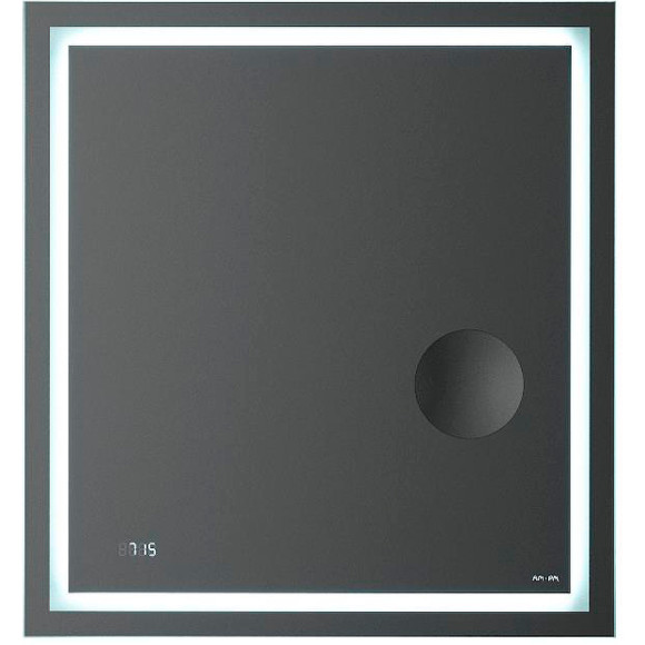 Комплект мебели для ванной AM.PM Gem 75 BK90GN подвесной Черный матовый со смесителем для раковины и аксессуарами