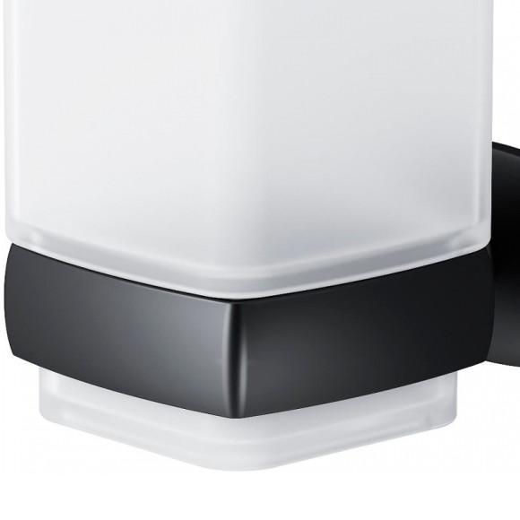 Комплект мебели для ванной AM.PM Gem 75 BK90GN подвесной Черный матовый со смесителем для раковины и аксессуарами