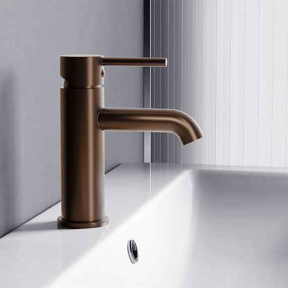 Смеситель для раковины Damixa Scandinavian Pure 360210500 Розовое золото