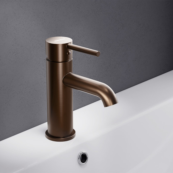 Смеситель для раковины Damixa Scandinavian Pure 360210500 Розовое золото