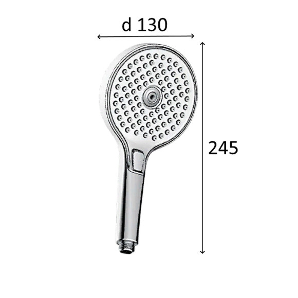 Ручной душ Gappo G002 Хром