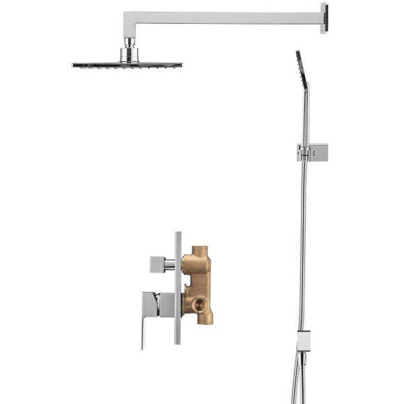 Душевая система Swedbe Platta 5540 Хром Душевая система Swedbe Platta 5540 Хром