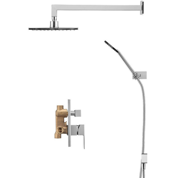 Душевая система Swedbe Platta 5540 Хром Душевая система Swedbe Platta 5540 Хром