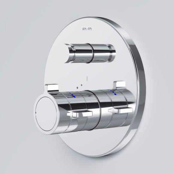 Смеситель для душа AM.PM X-Joy F85A45600 с термостатом Хром Смеситель для душа AM.PM X-Joy F85A45600 с термостатом Хром