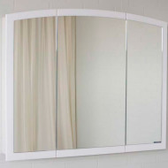 Зеркальный шкаф Comforty Палини 100 00004147994 Белый глянец