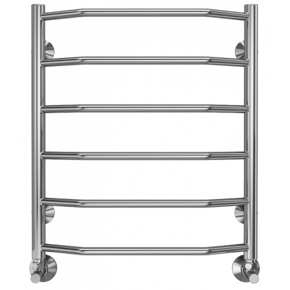 Водяной полотенцесушитель Terminus Виктория П6 500x600 4670078530080 Хром, нижнее подключение, G 1/2" ВР