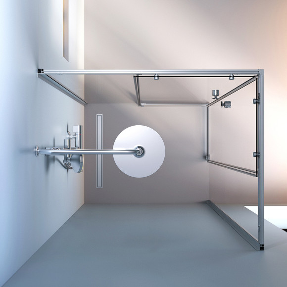 Душевой уголок AM.PM X-Joy 100х80 W94G-403-10080-MТ профиль Хром матовый стекло прозрачное Душевой уголок AM.PM X-Joy 100х80 W94G-403-10080-MТ профиль Хром матовый стекло прозрачное