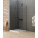 Душевой уголок New Trendy New Soleo Black 100х110 L D-0236A/D-0148B профиль Черный стекло прозрачное Душевой уголок New Trendy New Soleo Black 100х110 L D-0236A/D-0148B профиль Черный стекло прозрачное