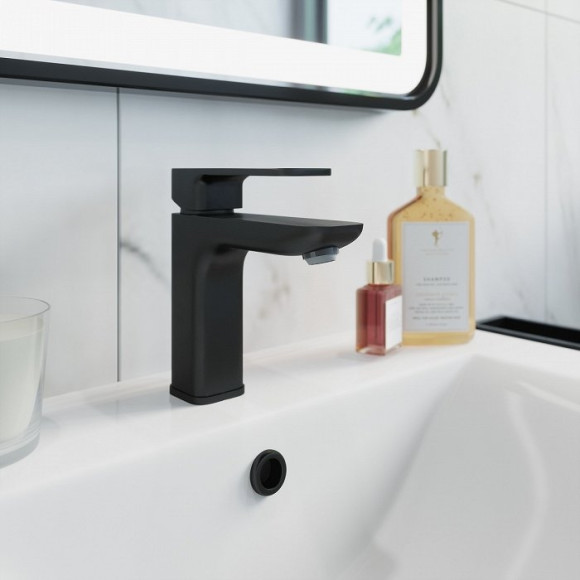 Смеситель для раковины Iddis Slide SLIBL00i01 Черный