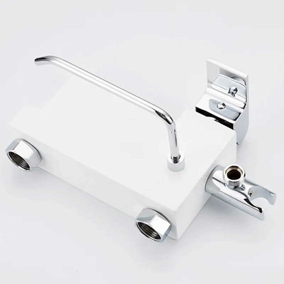 Гигиенический душ со смесителем Gappo Gyron G7296 Хром Белый Гигиенический душ со смесителем Gappo Gyron G7296 Хром Белый