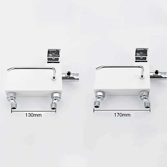 Гигиенический душ со смесителем Gappo Gyron G7296 Хром Белый Гигиенический душ со смесителем Gappo Gyron G7296 Хром Белый