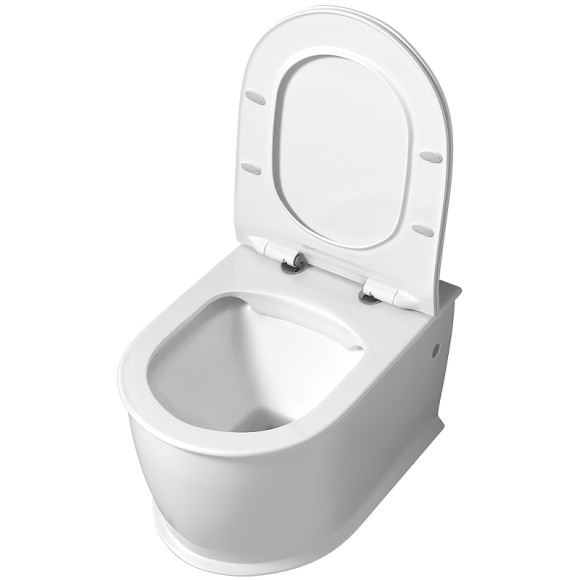 Унитаз Grossman Retro GR-4482MS подвесной Белый матовый с сиденьем Микролифт Унитаз Grossman Retro GR-4482MS подвесной Белый матовый с сиденьем Микролифт