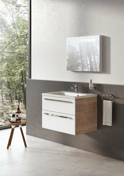 Зеркало Ravak Chrome 70 X000000969 с подсветкой Капучино