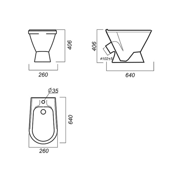Биде Sanita Самарское BD.FS/Samarsky/C/WHT.G/S1 Белое Биде Sanita Самарское BD.FS/Samarsky/C/WHT.G/S1 Белое