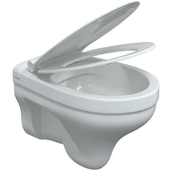 Унитаз Berges Albit S Rimless 082147 подвесной с сиденьем Микролифт Унитаз Berges Albit S Rimless 082147 подвесной с сиденьем Микролифт