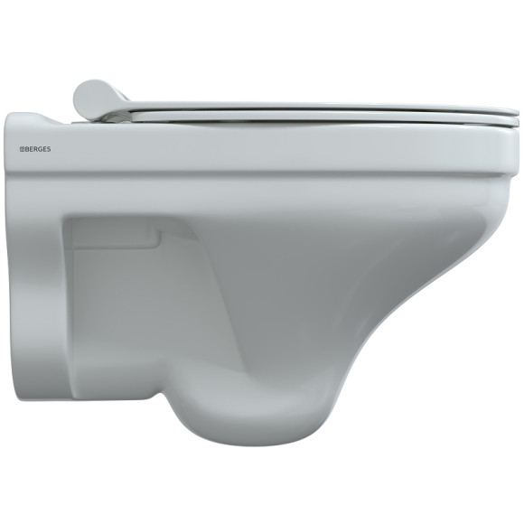 Унитаз Berges Albit S Rimless 082147 подвесной с сиденьем Микролифт Унитаз Berges Albit S Rimless 082147 подвесной с сиденьем Микролифт