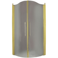 Душевой уголок Migliore Diadema 90x90 22711 профиль Золото стекло прозрачное