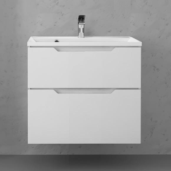 Тумба под раковину Raval Wector 70 Wct.01.70/P/W/MD подвесная Белая