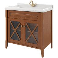 Тумба под раковину Caprigo Napoli Promo 90 33619UV-B168 Темное дерево