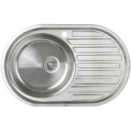 Кухонная мойка Kaiser KSS-7750L Хром