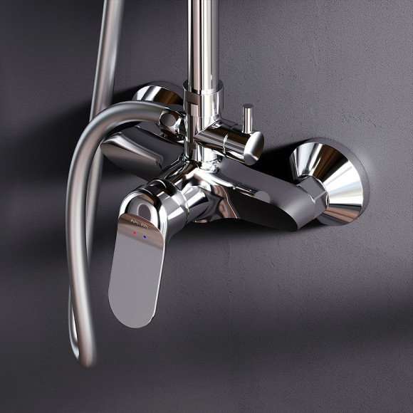 Душевая система AM.PM Sunny F0785C800 Хром Душевая система AM.PM Sunny F0785C800 Хром