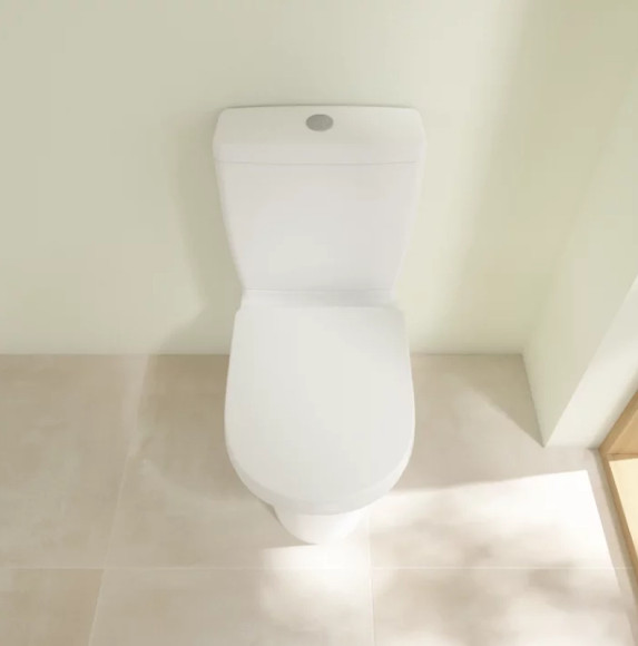 Унитаз компакт Villeroy&Boch O.Novo 56581001 без бачка и сиденья Унитаз компакт Villeroy&Boch O.Novo 56581001 без бачка и сиденья