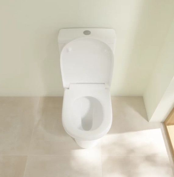 Унитаз компакт Villeroy&Boch O.Novo 56581001 без бачка и сиденья Унитаз компакт Villeroy&Boch O.Novo 56581001 без бачка и сиденья