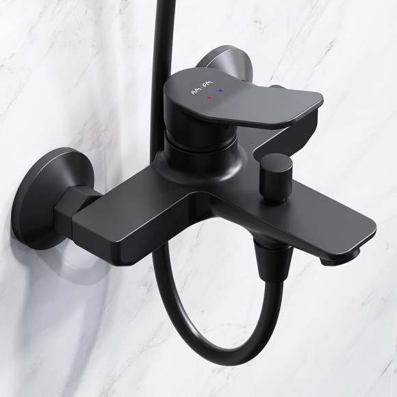 Душевая система AM.PM X-Joy F42885A14 Черная Душевая система AM.PM X-Joy F42885A14 Черная