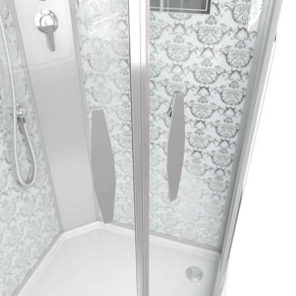 Душевая кабина Niagara Luxe NG-7715WBK 90x90 без гидромассажа Душевая кабина Niagara Luxe NG-7715WBK 90x90 без гидромассажа