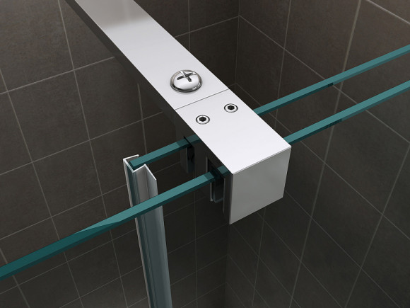 Душевая дверь Abber Komfort 120 AG90120 профиль Хром стекло прозрачное Душевая дверь Abber Komfort 120 AG90120 профиль Хром стекло прозрачное