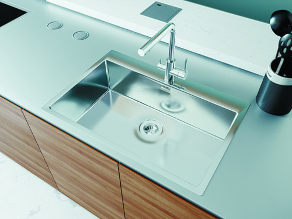 Кухонная мойка Florentina Логика-HM 75 LHM.750.510.B.10.S.10 Нержавеющая сталь сатинированная Кухонная мойка Florentina Логика-HM 75 LHM.750.510.B.10.S.10 Нержавеющая сталь сатинированная