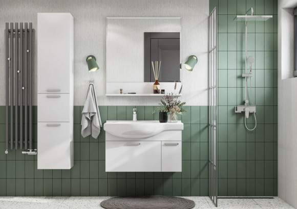 Зеркало Aquaton Инди 83 1A188502ND010 Белое