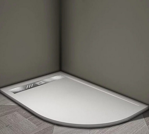 Душевой поддон из искусственного камня Veconi Tezeo 120x90 L TZ06L-12090A-01-19C3 Белый Душевой поддон из искусственного камня Veconi Tezeo 120x90 L TZ06L-12090A-01-19C3 Белый