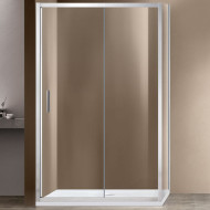 Душевой уголок Vincea Garda 160х90 VSR-1G9016CL профиль Хром стекло прозрачное