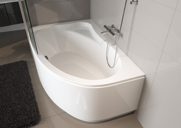 Акриловая ванна Riho Lyra 170x110 B017001005 (BA6300500000000) R без гидромассажа