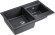Кухонная мойка Paulmark Tandem 82 PM238250-BL Черная Кухонная мойка Paulmark Tandem 82 PM238250-BL Черная