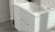 Тумба под раковину Jorno Modul 80 Mоl.01.77/P/W подвесная Белый глянец