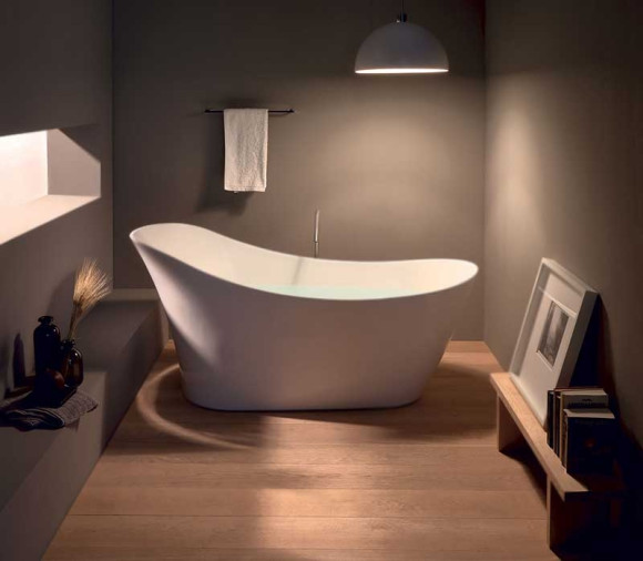 Акриловая ванна Kerasan Waldorf 170x80 без гидромассажа