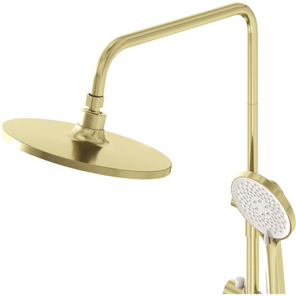 Душевая система Grossman Galaxy 500.K35.01.320 Золото брашированное Душевая система Grossman Galaxy 500.K35.01.320 Золото брашированное